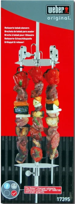 Weber Accesorio Skewer Set 13 Weber Accesorio Skewer Set -Óptimo Barbacoa Tienda Accesorio Skewer set 6