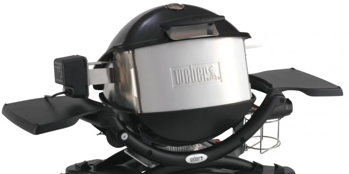 Asador Giratorio Para Weber Q 100, 1000, 1200 Y 1400 4 Asador Giratorio Para Weber Q 100, 1000, 1200 Y 1400 - Imagen 4