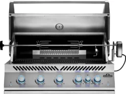 Napoleon Serie 700 38 RB Encastrar BIG38RBPSS 19 Napoleon Serie 700 38 RB Encastrar BIG38RBPSS -Óptimo Barbacoa Tienda BIG38RB Grillhead Str Open KnobsOff Lit Rotisserie 1