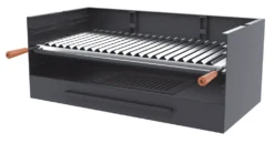 Barbacoa De Carbón Y Leña 80 Cm