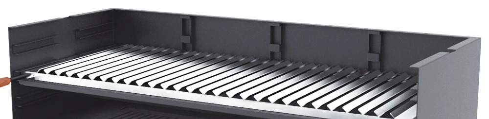 Barbacoa De Carbón Y Leña 100 Cm 2 Barbacoa De Carbón Y Leña 100 Cm - Imagen 2