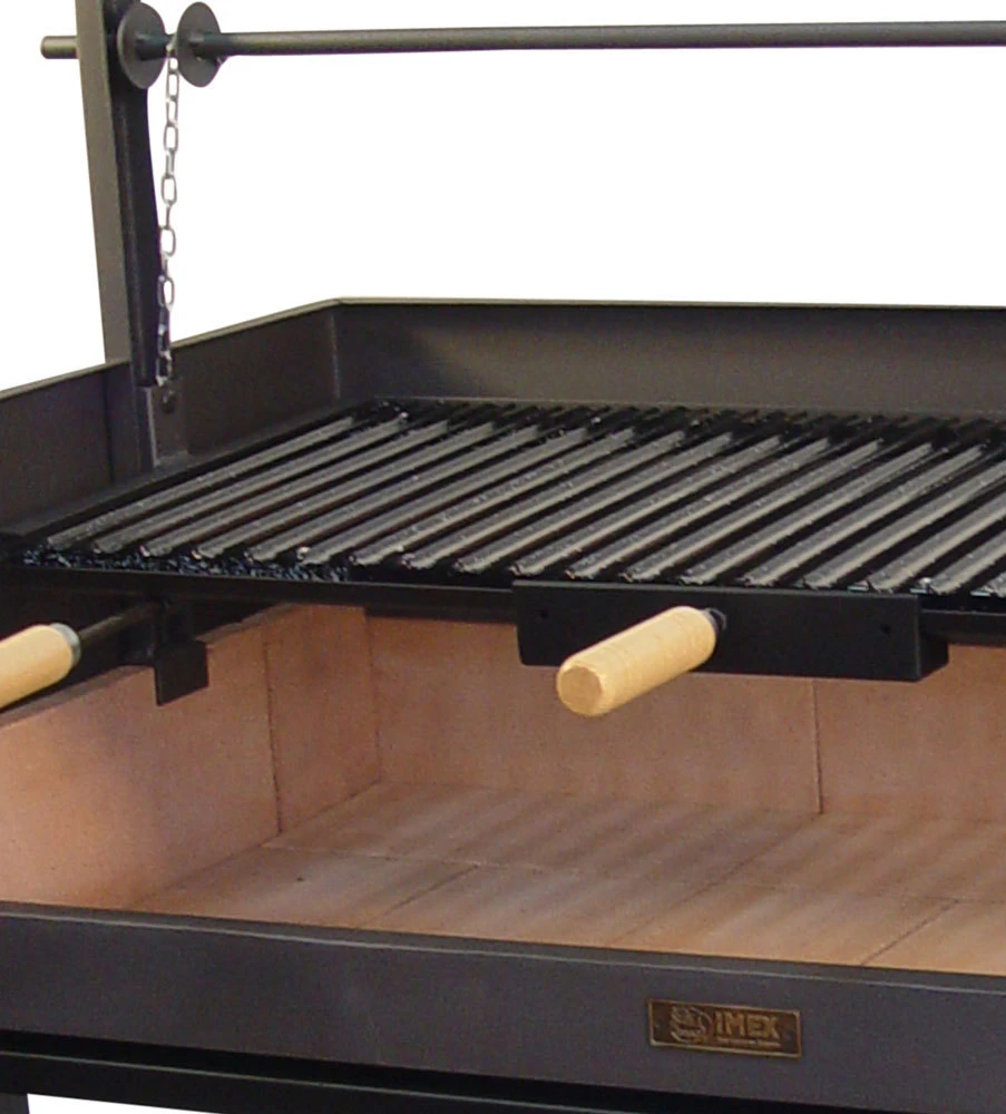 Barbacoa Argentina 120 Cm. Con Elevador 2 Barbacoa Argentina 120 Cm. Con Elevador - Imagen 2