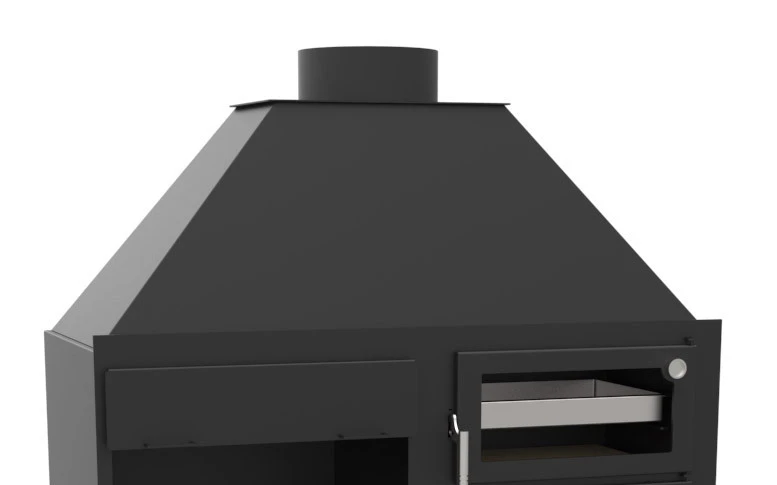 Barbacoa Argentina 140 Cm. Con Horno Y Estantes 3 Barbacoa Argentina 140 Cm. Con Horno Y Estantes - Imagen 3