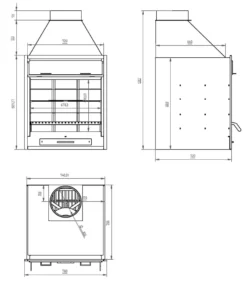 Barbacoa Argentina 70 Cm. -Óptimo Barbacoa Tienda Barbacoa Argentina 70 cm 8