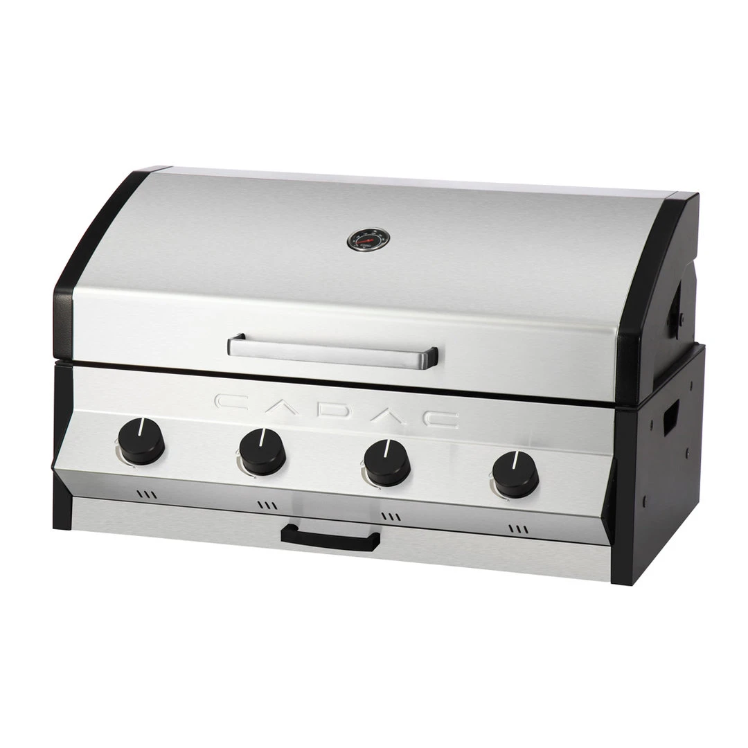 Barbacoa Gas Cadac Meridian 4 Inox Encastrar 1 Barbacoa Gas Cadac Meridian 4 Inox Encastrar