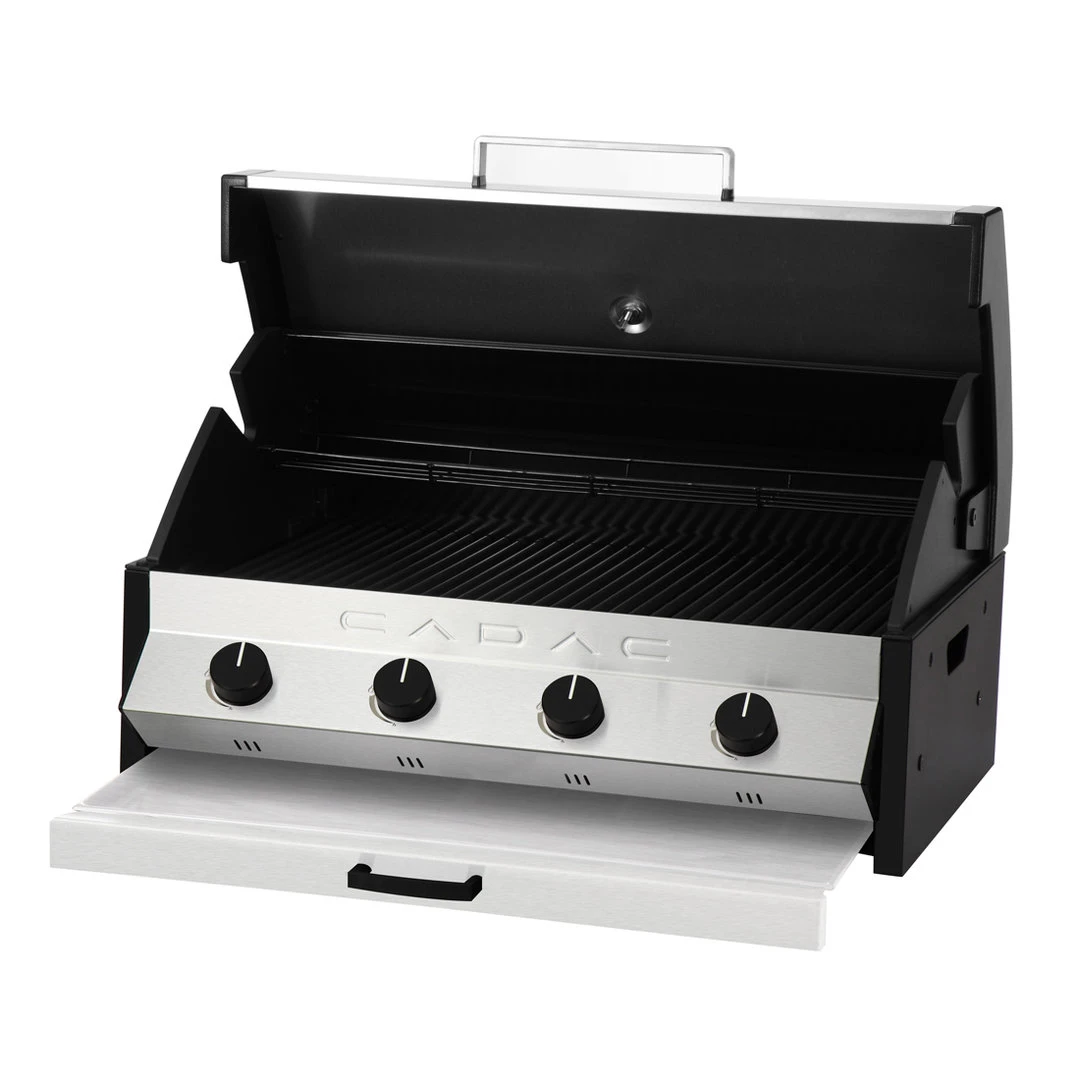 Barbacoa Gas Cadac Meridian 4 Inox Encastrar 8 Barbacoa Gas Cadac Meridian 4 Inox Encastrar - Imagen 8