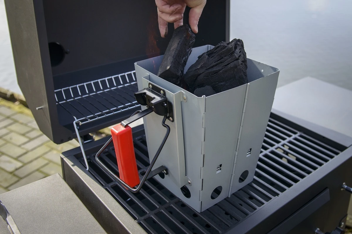 Barbacoa De Carbón Plegable Y Chimenea De Encendido 2 Barbacoa De Carbón Plegable Y Chimenea De Encendido - Imagen 2