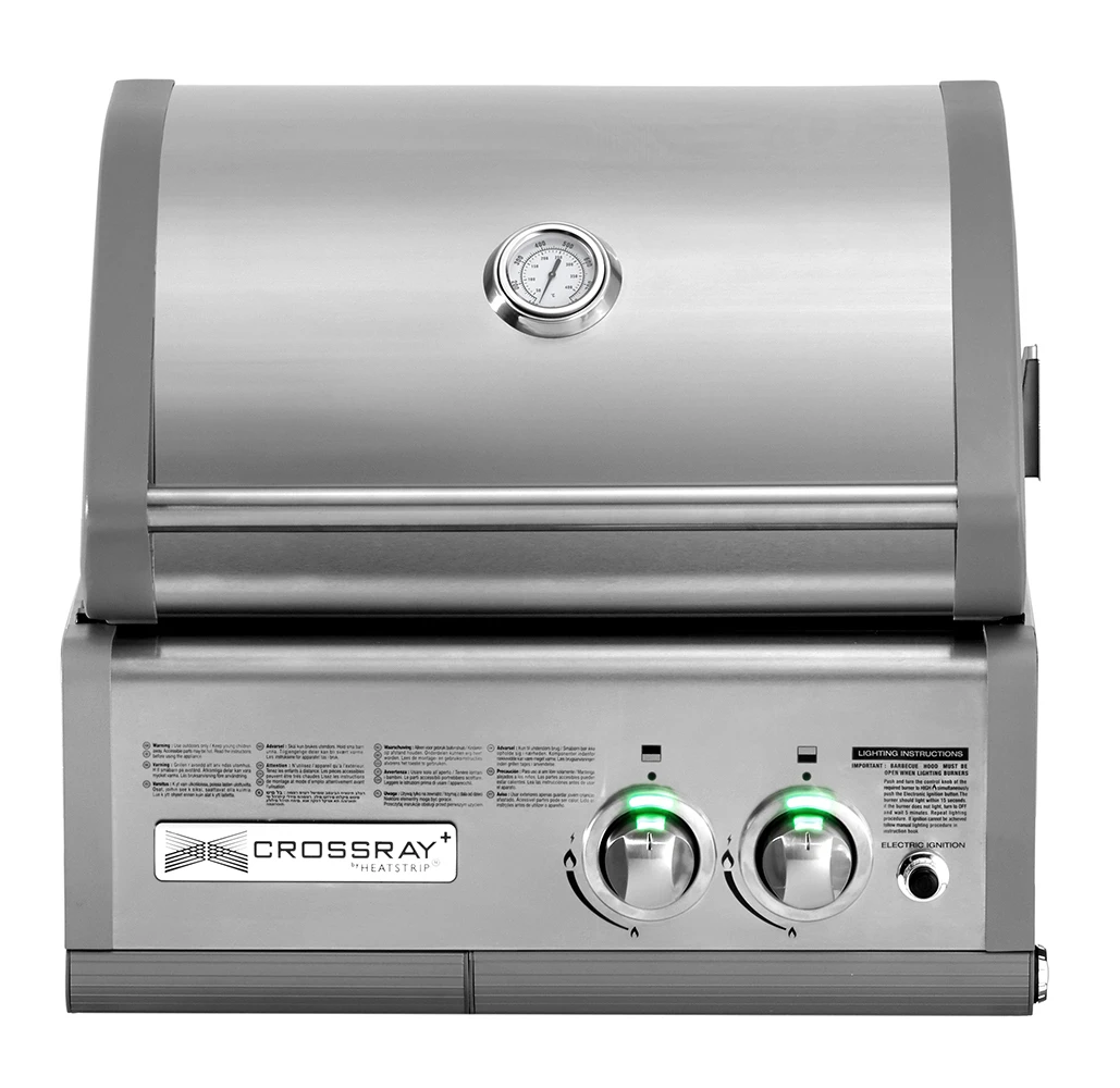 Barbacoa Heatstrip Crossray Built In 2 Quemadores 1 Barbacoa Heatstrip Crossray Built In 2 Quemadores