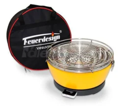 Barbacoa Portatil Sin Humo Vesubio Amarillo -Óptimo Barbacoa Tienda Barbacoa Portatil Sin Humo Vesubio Amarillo 13