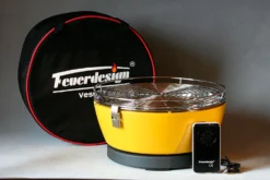 Barbacoa Portatil Sin Humo Vesubio Amarillo -Óptimo Barbacoa Tienda Barbacoa Portatil Sin Humo Vesubio Amarillo 14