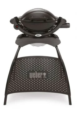 Barbacoa Weber Q 1000 Negra + Mesa
