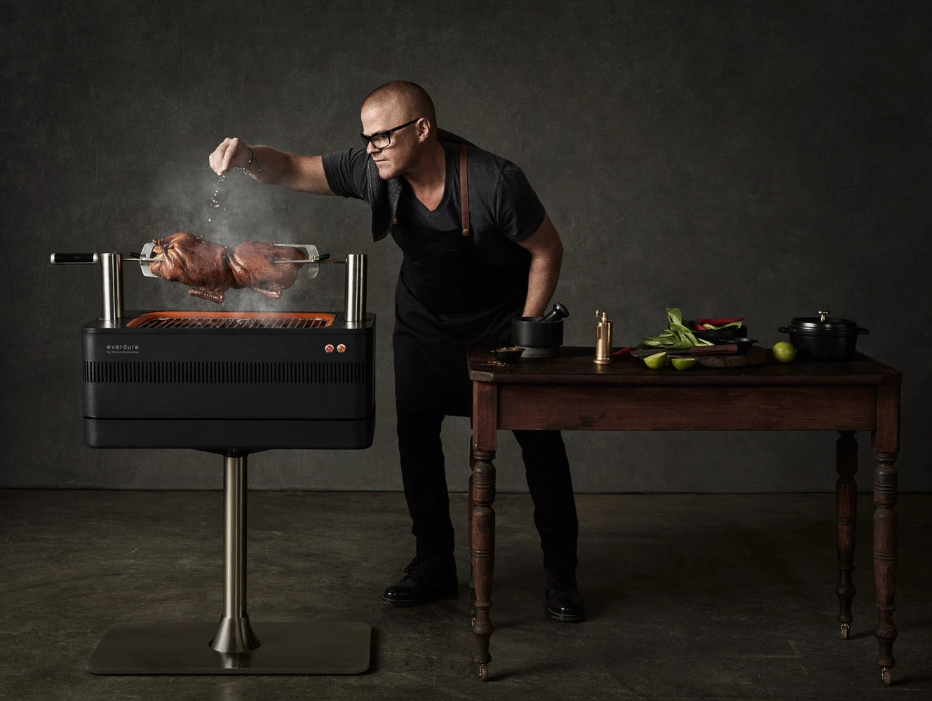 Barbacoa De Carbón Con Rustidor Fusion 12 Barbacoa De Carbón Con Rustidor Fusion - Imagen 12