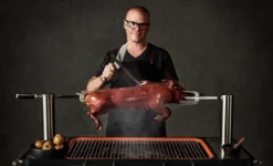 Barbacoa De Carbón Con Rustidor Hub -Óptimo Barbacoa Tienda Barbacoa de Carbon con Rustidor Hub 22