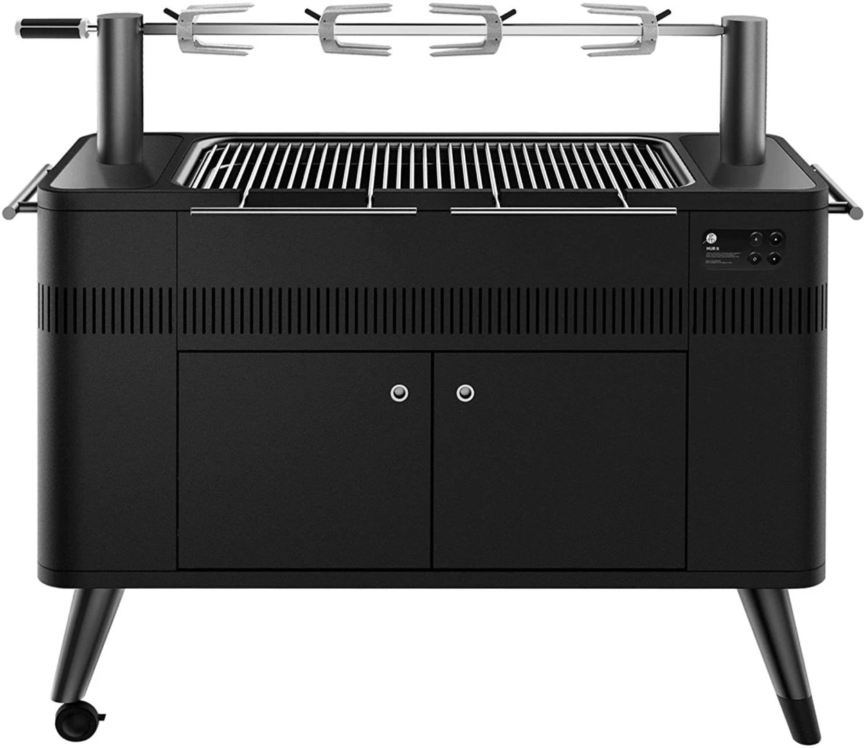 Barbacoa De Carbón Con Rustidor Hub II 1 Barbacoa De Carbón Con Rustidor Hub II