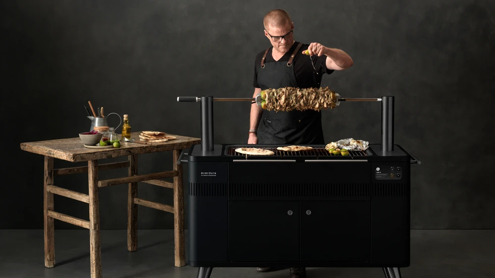 Barbacoa De Carbón Con Rustidor Hub II 15 Barbacoa De Carbón Con Rustidor Hub II - Imagen 15