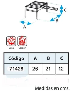 IMEX Barbacoa De Mesa Con Parrilla Cincada II -Óptimo Barbacoa Tienda Barbacoa de Mesa con Parrilla Cincada II 3