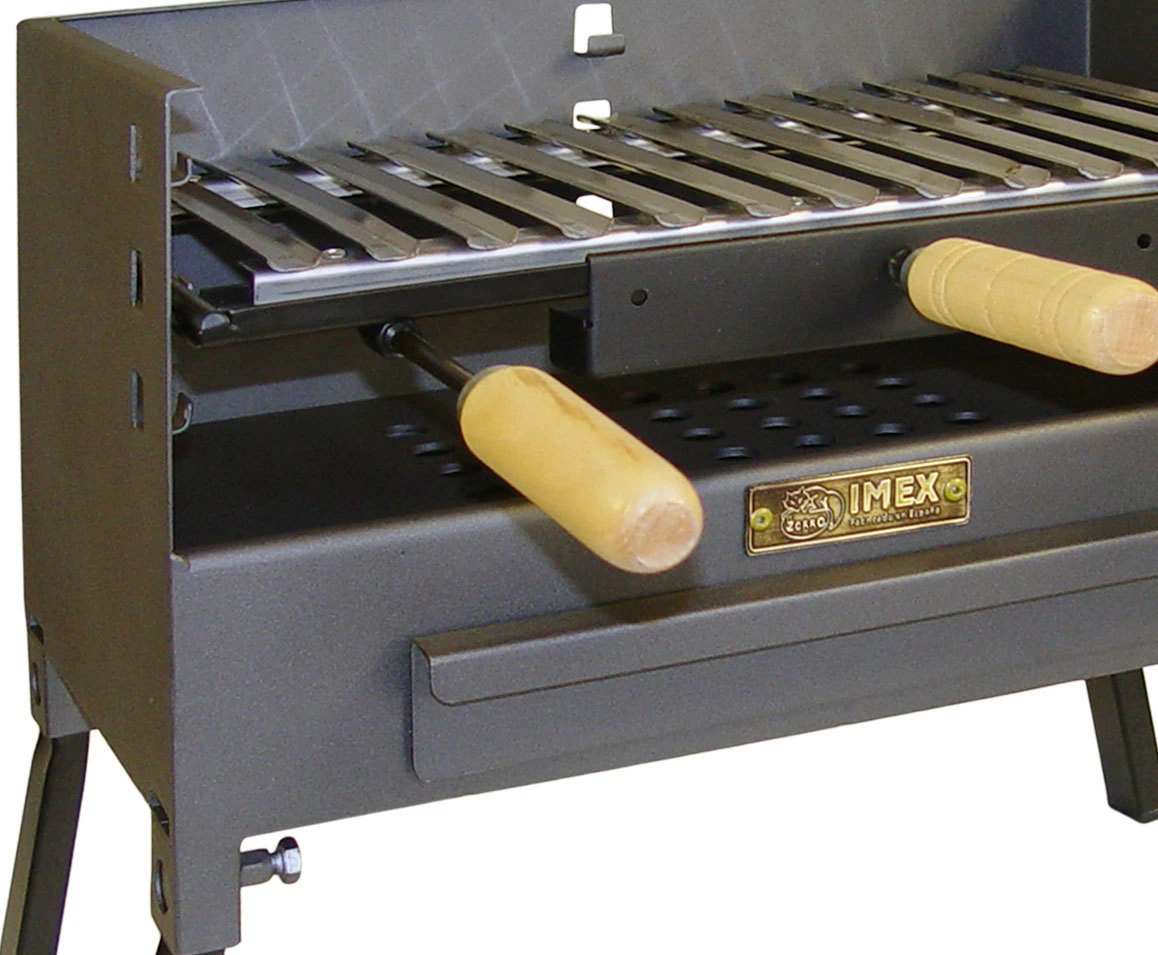 IMEX Barbacoa De Mesa Con Parrilla Inox 2 IMEX Barbacoa De Mesa Con Parrilla Inox - Imagen 2