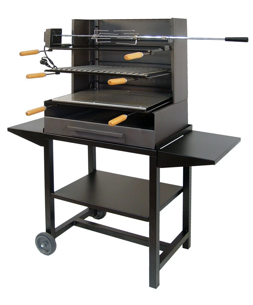 Barbacoa Todo Metal Con Rustidor 1 Barbacoa Todo Metal Con Rustidor