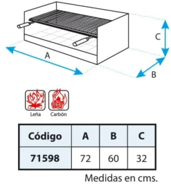 Cajon Barbacoa Argentina Extra Fondo -Óptimo Barbacoa Tienda Cajon Barbacoa Argentina Extra Fondo 3