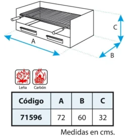 Cajon Barbacoa Con Parrilla Inox. Grande Extra Fondo 5 Cajon Barbacoa Con Parrilla Inox. Grande Extra Fondo -Óptimo Barbacoa Tienda Cajon Barbacoa con Parrilla Inox Grande Extra Fondo 3