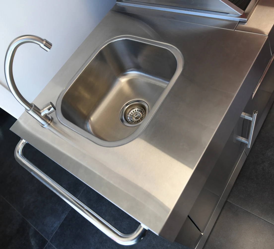 Cocina Exterior Acero Inoxidable Marbella 7 Cocina Exterior Acero Inoxidable Marbella - Imagen 7