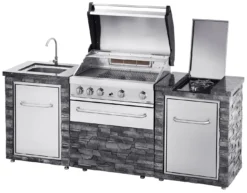 Cocina Exterior Acero Inoxidable Y Piedra Alicante -Óptimo Barbacoa Tienda Cocina Exterior Acero Inoxidable y Piedra Alicante 2