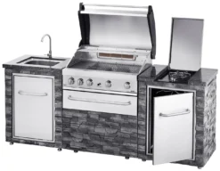 Cocina Exterior Acero Inoxidable Y Piedra Alicante -Óptimo Barbacoa Tienda Cocina Exterior Acero Inoxidable y Piedra Alicante 3