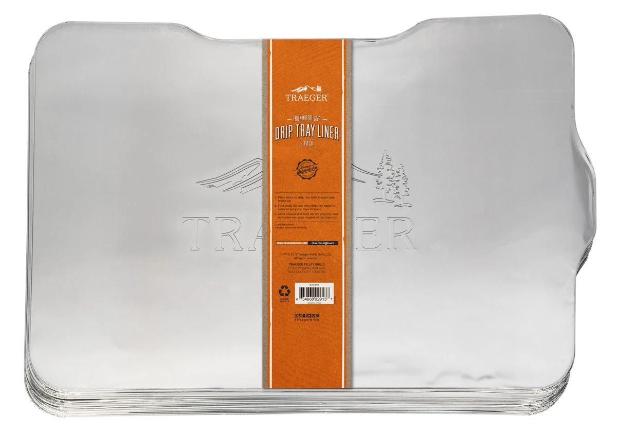 Traeger Forro De Aluminio Para Ironwoood 650, 5P 1 Traeger Forro De Aluminio Para Ironwoood 650, 5P