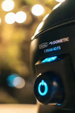 Cadac Barbacoa Eléctrica E-Braai 40 FS Black -Óptimo Barbacoa Tienda EBRAAI40FS