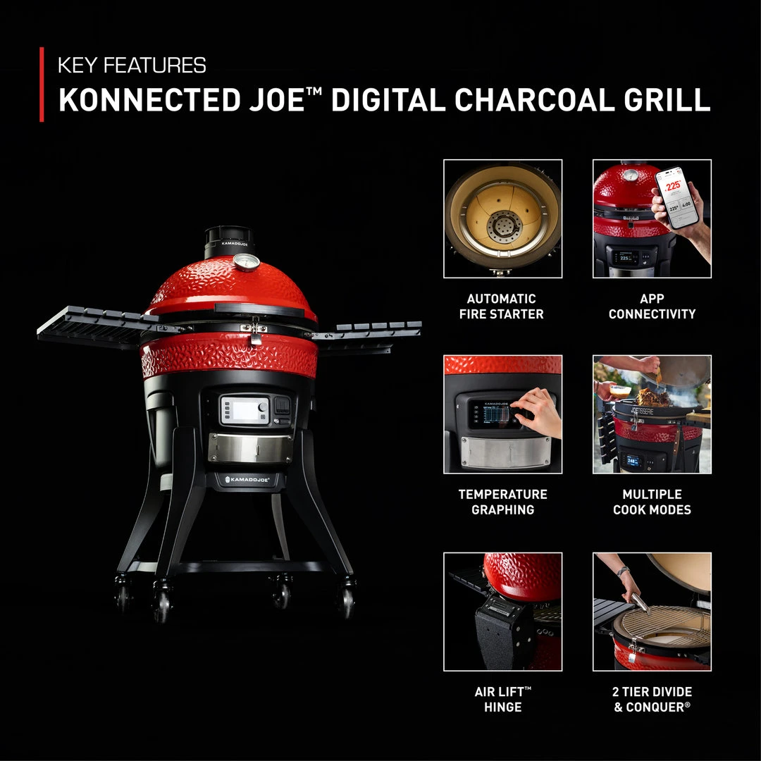 Kamado Joe Digital Konnected Joe 17 Kamado Joe Digital Konnected Joe - Imagen 17