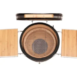 Kamado Monolith Básica Negra Con Pies 12 Kamado Monolith Básica Negra Con Pies -Óptimo Barbacoa Tienda Kamado Monolith Basica Negra con Pies 3