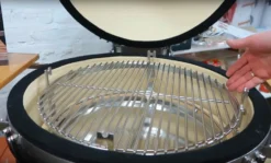 Kamado Monolith Classic Pro Series 2.0 Burdeos 18 Kamado Monolith Classic Pro Series 2.0 Burdeos -Óptimo Barbacoa Tienda Kamado Monolith Completo Negro A6