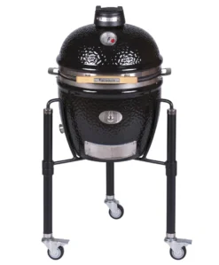 Kamado Monolith Junior Pro Series 2.0 Negro Con Pies