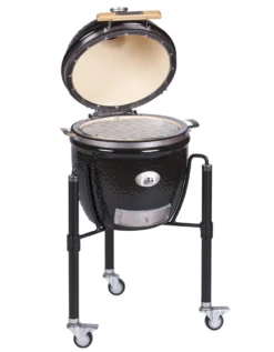 Kamado Monolith Junior Pro Series 2.0 Negro Con Pies -Óptimo Barbacoa Tienda Kamado Monolith Junior Negro con Pies 14