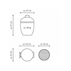 Kamado Monolith Junior Pro Series 2.0 Burdeos 25 Kamado Monolith Junior Pro Series 2.0 Burdeos -Óptimo Barbacoa Tienda Kamado Monolith Junior Pro Series 2 0 Burdeos 11