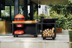 Mesa Con Tabla Teca Ofyr Negra Kamado Joe 12 Mesa Con Tabla Teca Ofyr Negra Kamado Joe -Óptimo Barbacoa Tienda Mesa con tabla Teca Ofyr Negra Kamado Joe O K T PRO B TW KJ 4