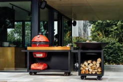 Mesa Con Tabla Teca Ofyr Negra Kamado Joe 13 Mesa Con Tabla Teca Ofyr Negra Kamado Joe -Óptimo Barbacoa Tienda Mesa con tabla Teca Ofyr Negra Kamado Joe O K T PRO B TW KJ 5