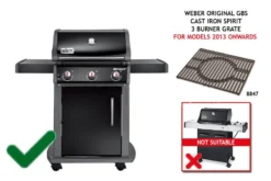 Weber Parrilla Gourmet Hierro Fundido Spirit 3 Quemadores 7 Weber Parrilla Gourmet Hierro Fundido Spirit 3 Quemadores -Óptimo Barbacoa Tienda Parrilla Gourmet Hierro fundido Weber Spirit 4