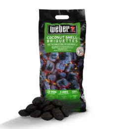 Weber Saco 4 Kg De Briquetas De Coco -Óptimo Barbacoa Tienda Saco 4 Kg de Briquetas de Coco 2