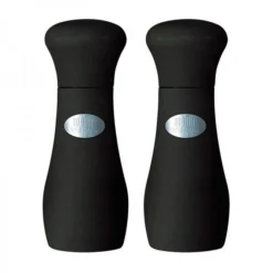 Set Salero Y Pimentero Negro Weber