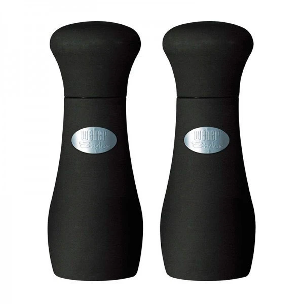 Set Salero Y Pimentero Negro Weber 1 Set Salero Y Pimentero Negro Weber