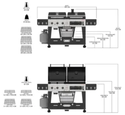 Barbacoa Combo Memphis Pit Boss PBMEMU1 23 Barbacoa Combo Memphis Pit Boss PBMEMU1 -Óptimo Barbacoa Tienda Sin IJulo