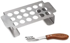 Soporte Para Asar Pimientos + Cuchillo