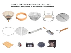 Kamado Monolith Le Chef Pro Series 2.0 Guru Edition 31 Kamado Monolith Le Chef Pro Series 2.0 Guru Edition -Óptimo Barbacoa Tienda Stttttin titulo 1 Recuperado Recuperado