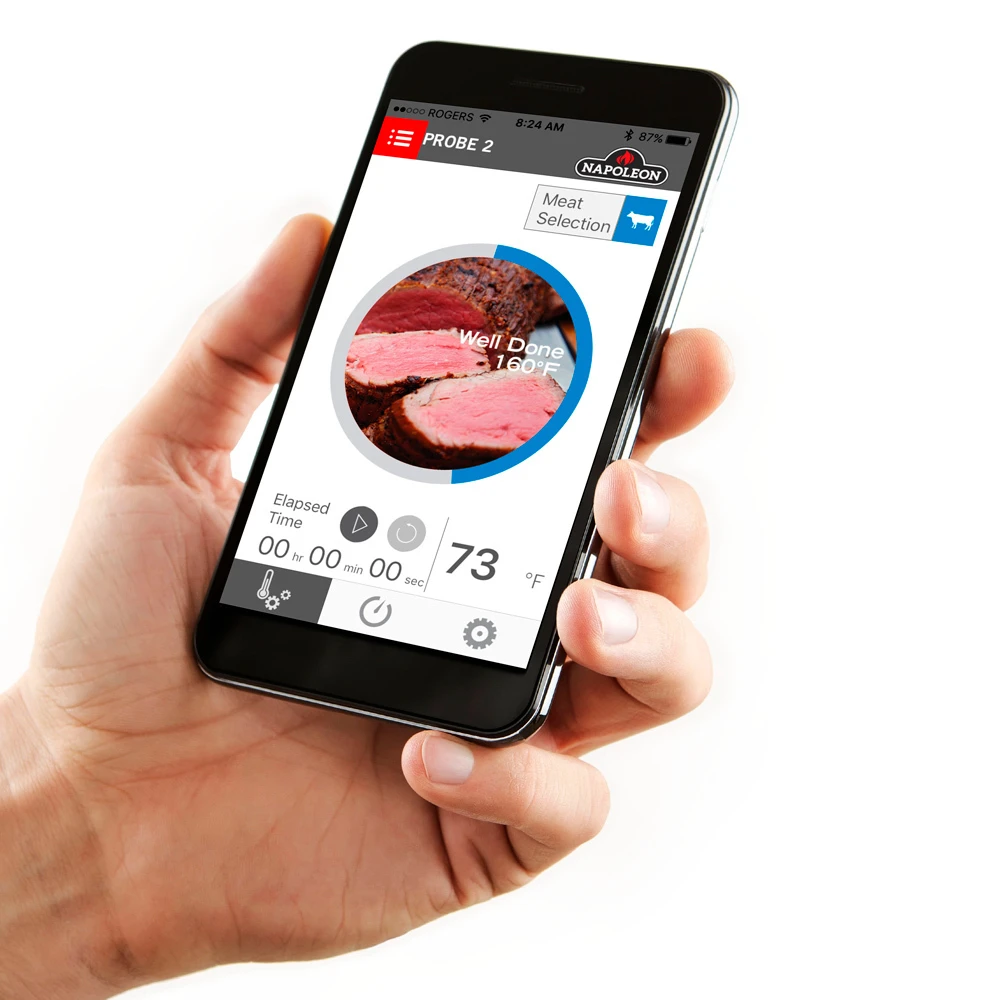 Termómetro Accu-Probe Bluetooth Napoleon 3 Termómetro Accu-Probe Bluetooth Napoleon - Imagen 3