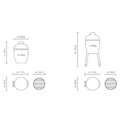 Kamado Monolith Classic Pro Serie 2.0 Guru Edition 28 Kamado Monolith Classic Pro Serie 2.0 Guru Edition -Óptimo Barbacoa Tienda barbacoa kamado carbon monolith classic pro serie 2 0 GURU sin carro 13