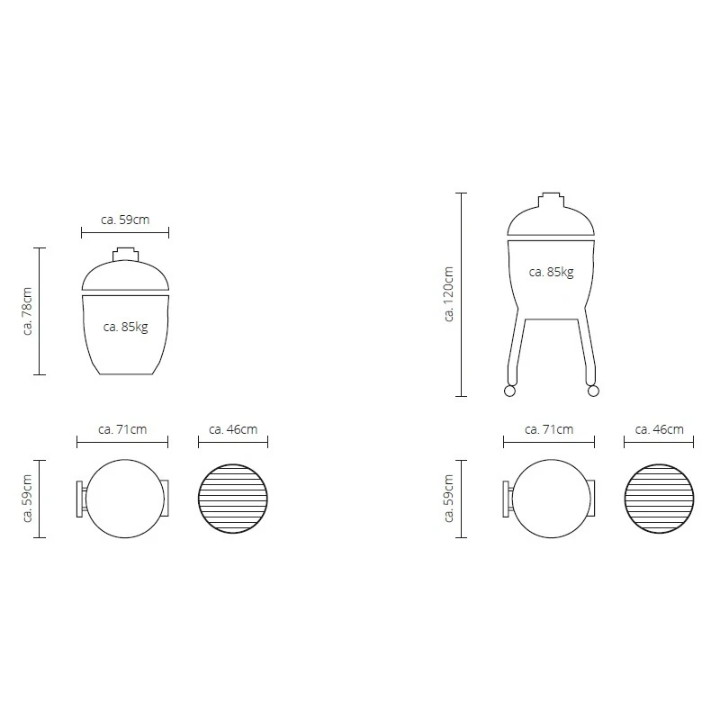 Kamado Monolith Classic Pro Serie 2.0 Guru Edition 14 Kamado Monolith Classic Pro Serie 2.0 Guru Edition - Imagen 14