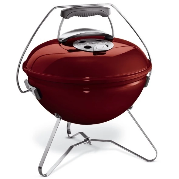 Weber Smokey Joe Premium 37 Cm Rojo Carmesí 1 Weber Smokey Joe Premium 37 Cm Rojo Carmesí