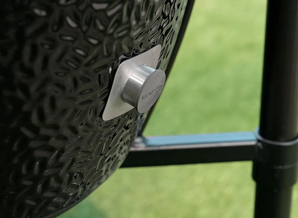 Kamado Monolith Junior Pro Series 2.0 Negro 8 Kamado Monolith Junior Pro Series 2.0 Negro - Imagen 8