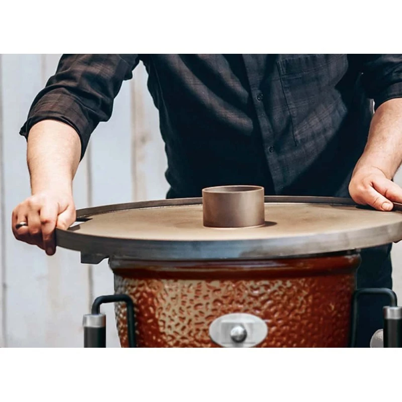 Kamado Monolith Junior Pro Series 2.0 Negro 9 Kamado Monolith Junior Pro Series 2.0 Negro - Imagen 9